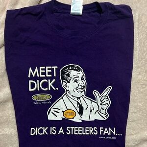 Purple Steelers Fan T-Shirt